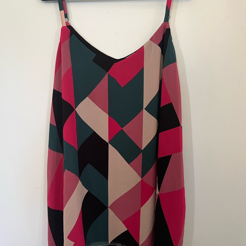 Torrid Multicolor Geometric Sophie Camisole